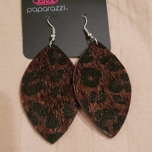 Leopard Print Earrings